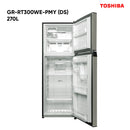 Toshiba Peti Sejuk Inverter 270L Refrigerator Inverter GR-RT300WE-PMY(DS)