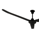REZO Ventus 56'' Regulator Ceiling Fan AC Motor 3 Blade A3 (Matt Black)