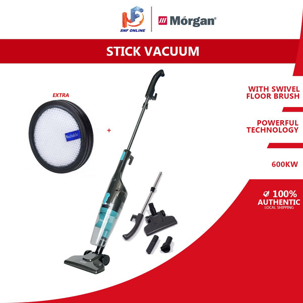 Morgan Upright Handheld Stick Vacuum (600 W) MVC-CYCLONE60