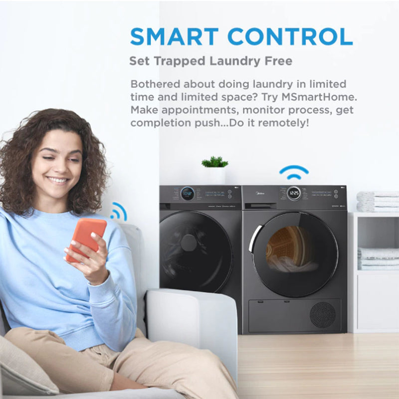 Midea 9.0KG Heat Pump Tumble Dryer MD200H90W