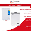 Khind Peti Sejukbeku Chest Freezer (100 L) FZ100 FZ100S