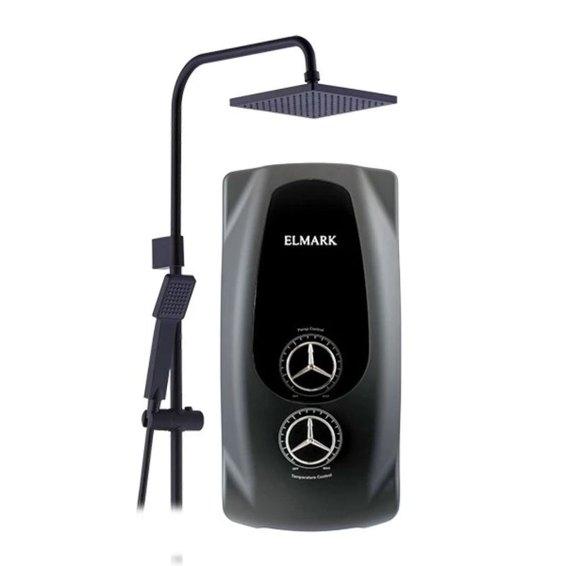 Elmark Pemanas Air Water Heater DC pump Rain Shower LAMBOSPA (MBK)