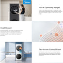 Midea Laundry Suite 10kg Front Load Inverter Washer ML19F100D80WT-W + 8kg Front Load Non-Inverter Dryer Heat Pump ML19F100D80WT-D (COMBO SET)