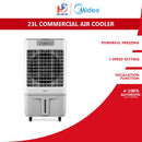 Midea 23L Commercial Air Cooler MAC-3123C