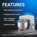 Butterfly Pengadun Kek 5.0L Stand Mixer With Bowl BSM-4356
