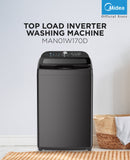 Midea Mesin Basuh Auto 17KG Inverter Fully Auto Washing Machine MAN01W170D