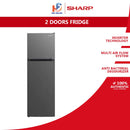 Sharp 2 Door Inverter Refrigerator (267L) SJ2688MDS