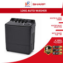 Sharp Mesin Basuh - 12kg Semi Auto Washing Machine ESTP1225