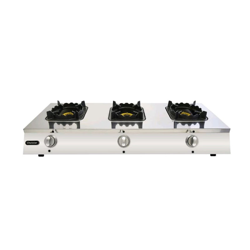 Chelstar Dapur Gas - Stainless Steel High Pressure Gas Stove MS-3A MS-30M MS-4A