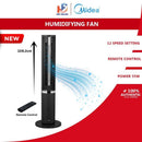 Midea Kipas Menara Misting Tower Fan 55W DC Motor MFZ420D0BPK