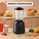 Tefal Pengisar (1.85L) Blendforce Essential Blender With Miller BL4118 | BL4118G1