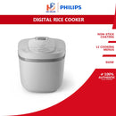 PHILIPS Periuk Nasi Digital Siri 3000 Digital Rice Cooker 3000 Series 1.8L HD4719/32