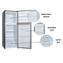 Morgan Peti Sejuk - Refrigerator 2 Door (166L) MRF-M7180TD