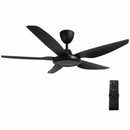 Sharp Kipas Siling - 5 Blades Ceiling Fan With Remote Control (56”) PJC116BK PJC116SDBK