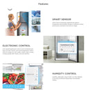 Midea 413L Double Door Refrigerator MDRT581MTB46-MY