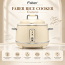 Faber (1.8L) Periuk Nasi - Traditional Rice Cooker VINTAGE FRC-918