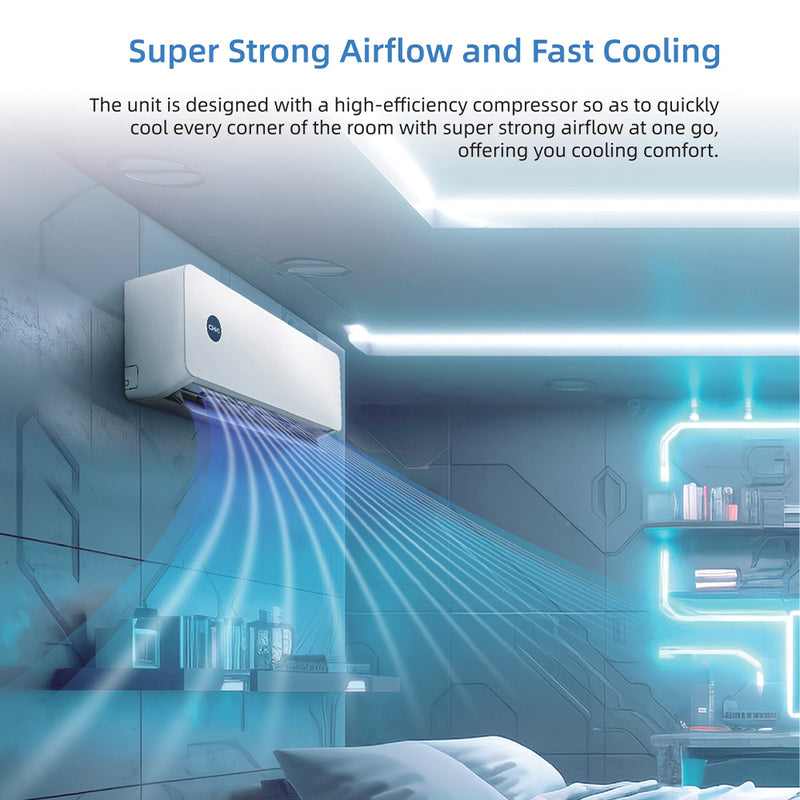 CHIQ Air Conditioner R32 Non-Inverter CSC-09DDA (1.0HP) CSC-12DDA (1.5HP) CSC-17DDA (2.0HP)