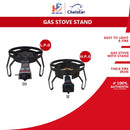 Chelstar Gas Stove Automatic Ignition With Stand 5E (HPG) / 31A (LPG)