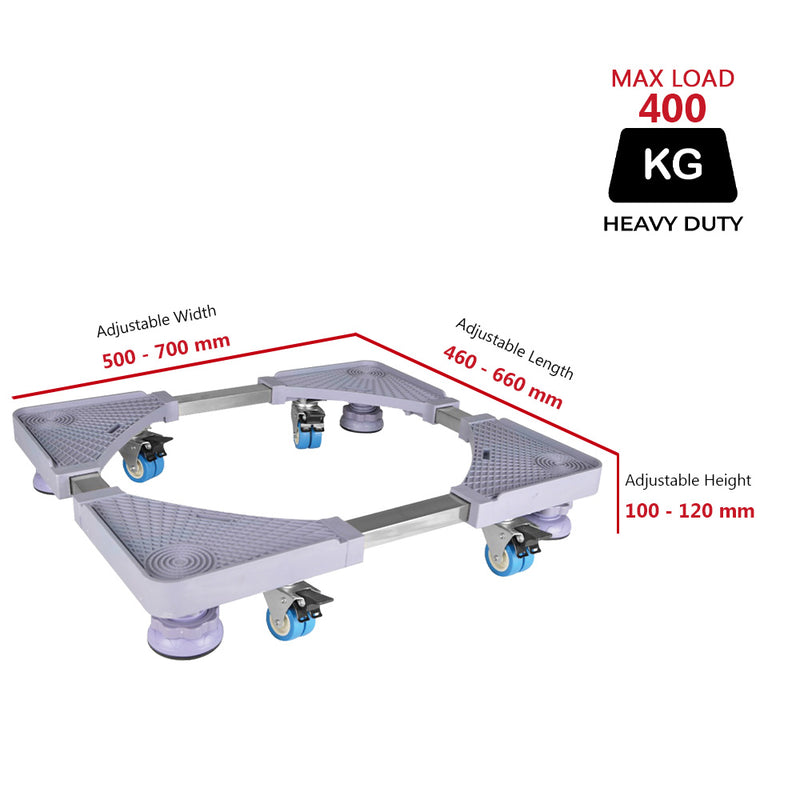 Phison 350KG / 400KG Heavy Duty Movable Base PMB-2301 PMB-2303 PMB-2304
