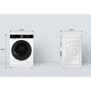 TCL Pengering Kain - 10KG Vented Dryer Sensor Dry Anti-Crease TDV100-F21W