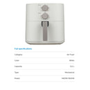 Midea Penggorengan Udara (5L) Air Fryer MAF-DC55C MAF-TN55C