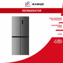 Khind Peti Sejuk - Multi-Door Dual Inverter Refrigerator (580L) RFM580A