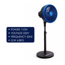 SAYANG (10") Stand Circulation Fan ELH0587 (Black / Green / Maroon / Blue Black)