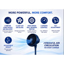 Dorien Kipas Berdiri - 10'' Circulation Stand Fan DCF-09