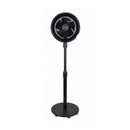 Butterfly Kipas Berdiri - Stand Fan 8" BSF-8031 (Black / Grey)