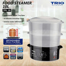 Trio Pengukus Makanan Food Steamer 10L TFS-10