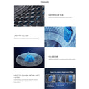 Midea Fully Auto Washing Machine 9.5kg MA100W95 MA102W95