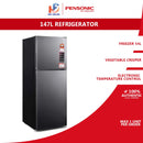 Pensonic Peti Sejuk 2 Pintu 2 Door Refrigerator 225L PRT-2250