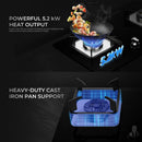 Haier Dapur Gas - Gas Hob Tempered Glass Gas Cooker (Black) HC-Q27266