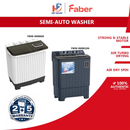 Faber Mesin Basuh Semi Auto Washing Machine FWM-SM80GR (8KG) / FWM-SM901DG (9KG)