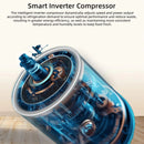 CHiQ Peti Sejuk Fridge 2 Door Inverter Refrigerator (318L) CTM251N