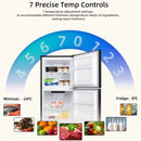 CHiQ Peti Sejuk Fridge 2 Door Inverter Refrigerator (318L) CTM251N
