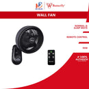 Butterfly Kipas Dinding - Wall Fan 8" With Remote Control BWF-8051R