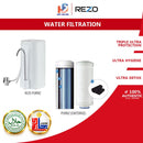 REZO Water Filtration System PURINZ 4 Stage (Matt White)