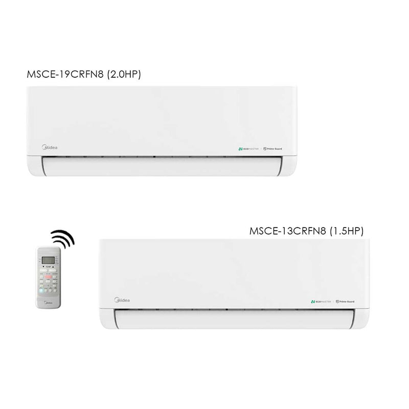 Midea Penyaman Udara 2.0HP Split Wall Mounted Type Inverter Air-Conditioner MSCE-19CRFN8 (FULL SET)