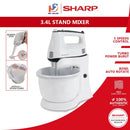 Sharp Pengadun Kek - Stand Mixer EMS60WH