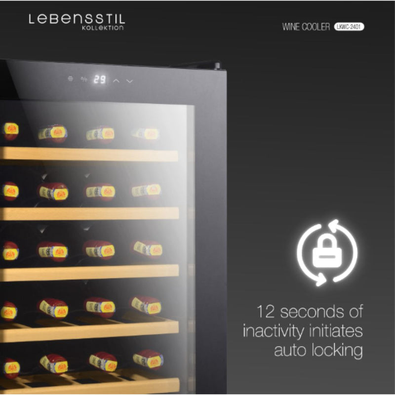 Lebensstil Kollektion Wine Cooler 63L/24 bottles Fridge LKWC-2401