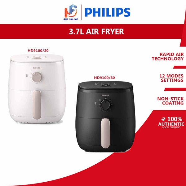 Philips 3.7L Airfryer 3000 Series HD9100/20 HD9100/80 (BK)