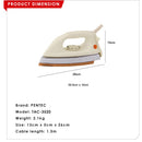 Pentec Saterika Heavy Duty Iron Industry Use TAC-3520