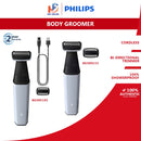 PHILIPS Alat Cukur Badan Body Groom 3000 Series Rechargeable BG3005/15 BG3007/01