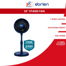 Dorien Kipas Berdiri - 10'' Circulation Stand Fan DCF-09