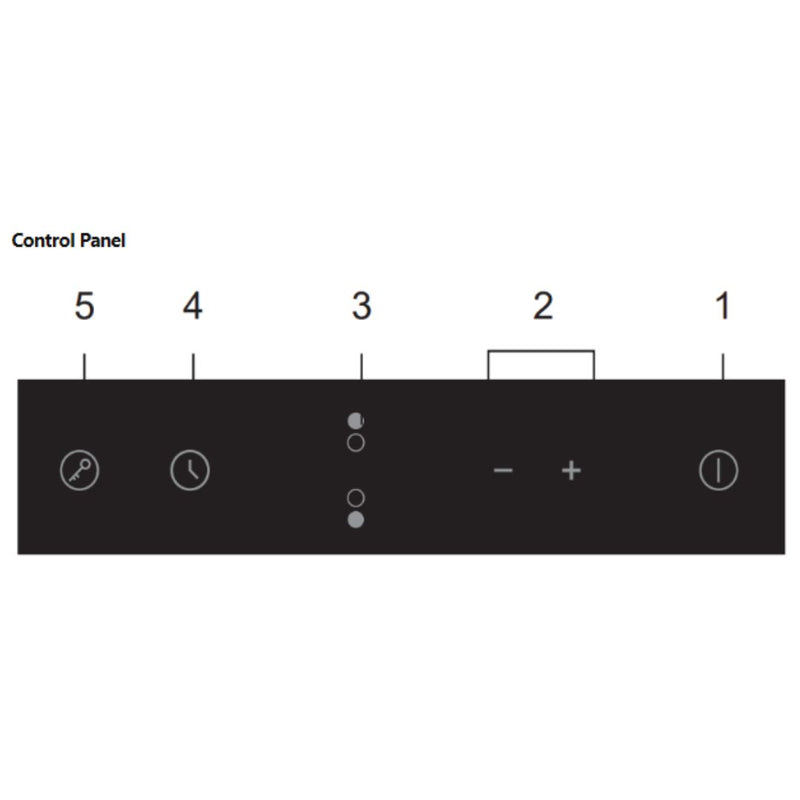 Midea Dapur Tanam - Hybrid induction and Ceramic Cooktop MC-IHD361 MC-ID351