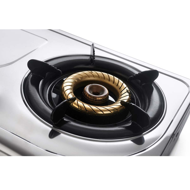 Pensonic Double Burner Stainless Steel Gas Stove PGC-55S