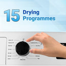 Elba Mesin Pengering Pakaian 9kg Condenser Dryer ED-H9151C(WH)