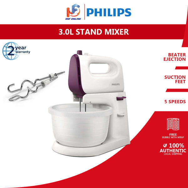 Philips 3L Stand Mixer Viva Collection HR3745/11