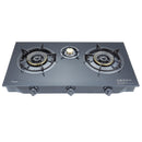 Faber Dapur Gas 3 Burners Glass Gas Stove FC GLAZZO G3713 / FC GLAZZO G343